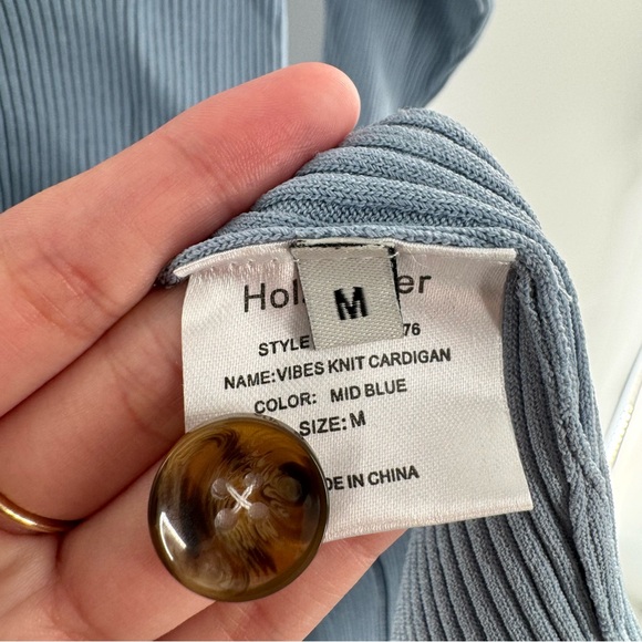 Holzweiler Vibes Knit Cardigan Size Medium - Picture 7 of 10